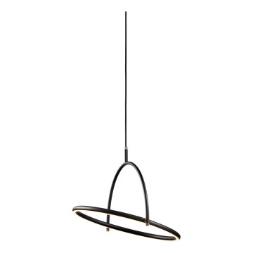 Halo Design 749539 - Lampadario LED dimmerabile a sospensione con cavo TILT LED/40W/230V Ø 40 cm nero