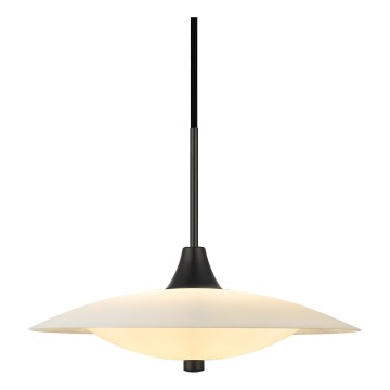 Halo Design 991294 - Lampadario a cavo BARONI 2xG9/18W/230V Ø 35 cm bianco/nero