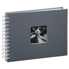Hama - Album foto spirale 24x17 cm 50 pagine grigio