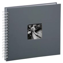 Hama - Album foto spirale 28x24 cm 50 pagine grigio