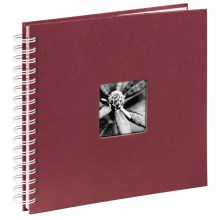 Hama - Album foto spirale 28x24 cm 50 pagine rosso
