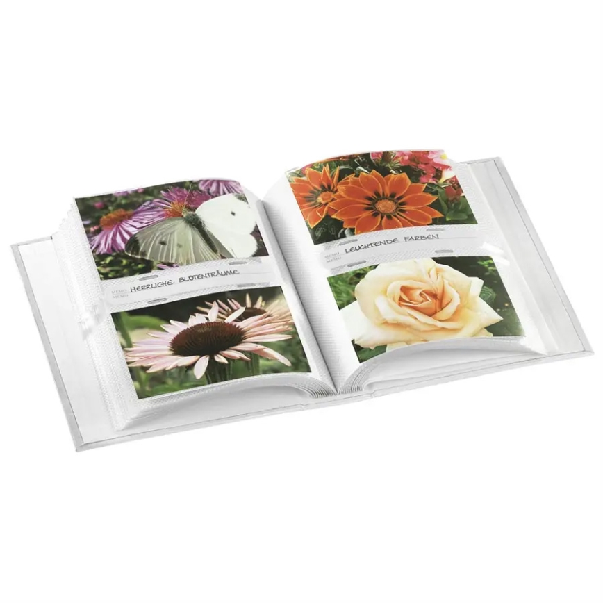 Hama - Album fotografico 19x25 cm 100 pagine bianco/nero/oro