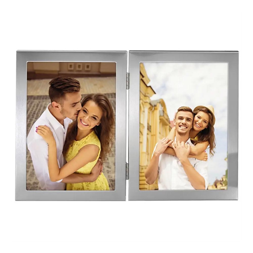 Hama - Cornice  13x18 cm argento