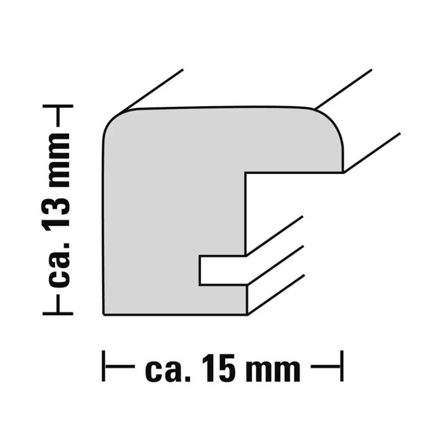 Hama - Cornice 15x20 cm marrone