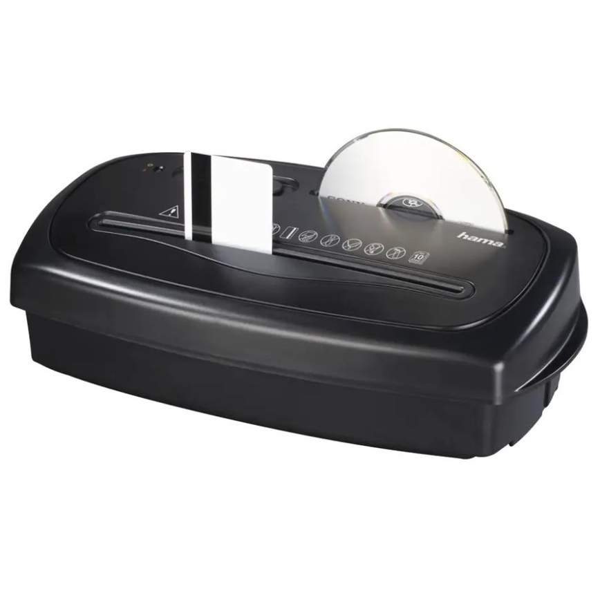 Hama - Distruggidocumenti A4 volume 15 l 230V nero