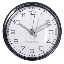 Hama - Orologio da bagno con ventosa 1xAAA IPX4 nero