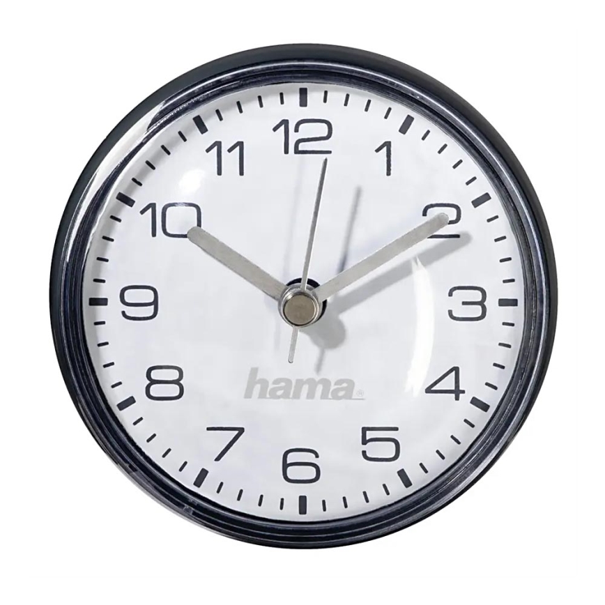Hama - Orologio da bagno con ventosa 1xAAA IPX4 nero
