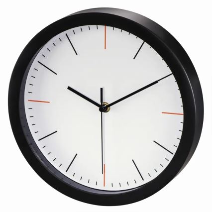 Hama - Orologio da parete 1xAA bianco/nero