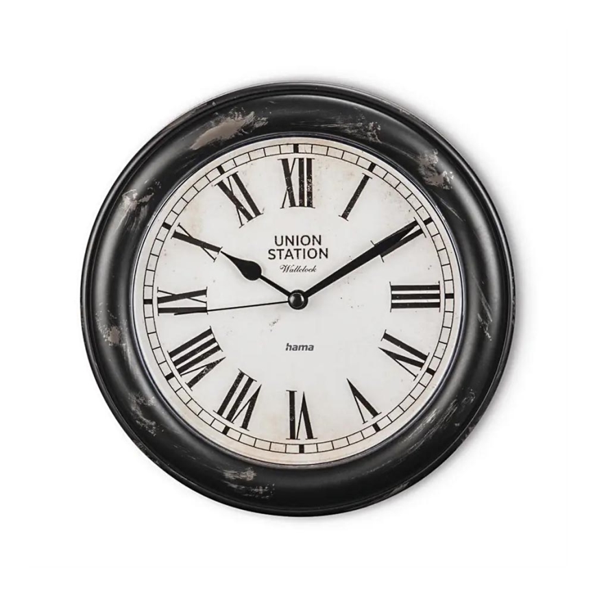 Hama Elba Orologio al quarzo Rotondo Bianco | Orologi e sveglie in offerta su