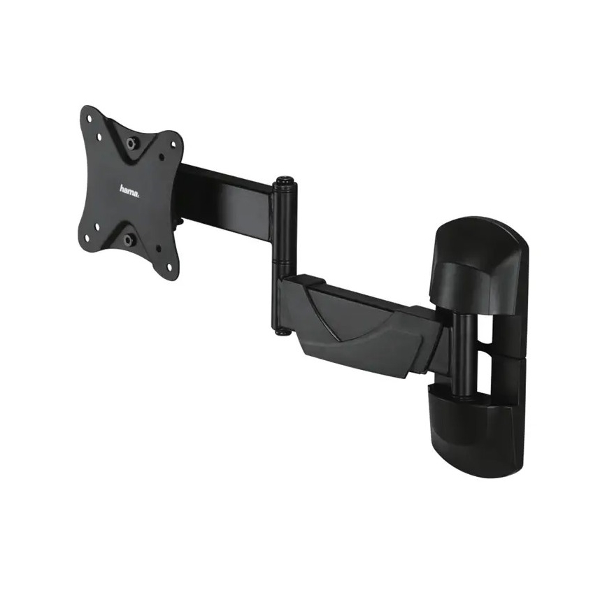 Hama - Supporto a parete per TV con snodo 10-26 nero