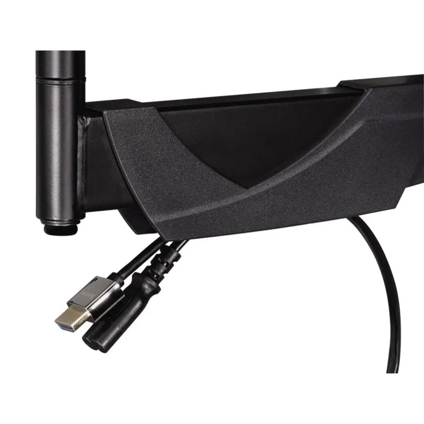 Hama - Supporto a parete per TV con snodo 10-26 nero