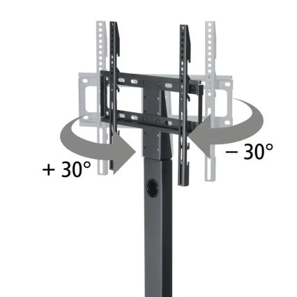 Hama - Supporto a pavimento per TV girevole 32-65 nero