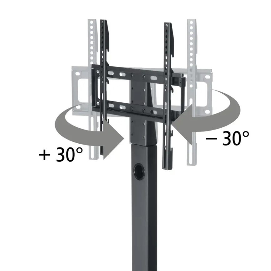 Hama - Supporto a pavimento per TV girevole 32-65 nero