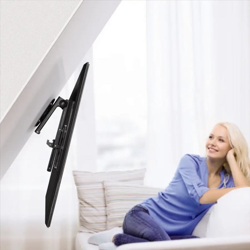 Hama - Supporto da soffitto per TV con snodo 19-46 nero
