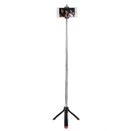 Hama - Treppiede 4in1 per fotocamere, videocamere GoPro, smartphone e selfie 90 cm