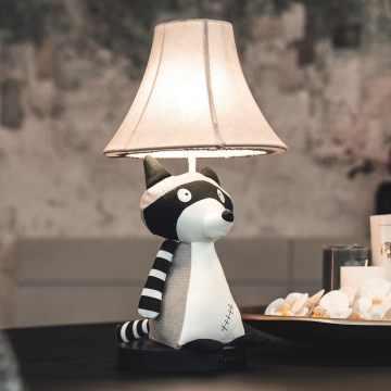 Happy Lamps - Lampada da tavolo LED per bambini BEN LED/5,4W/230V raccoon