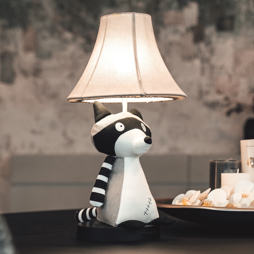 Happy Lamps - Lampada da tavolo LED per bambini BEN LED/5,4W/230V raccoon