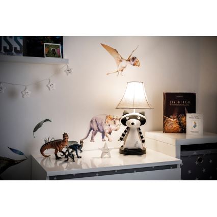 Happy Lamps - Lampada da tavolo LED per bambini BEN LED/5,4W/230V raccoon