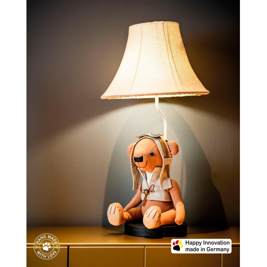 Happy Lamps - Lampada da tavolo LED per bambini CHARLES LED/5,4W/230V orso