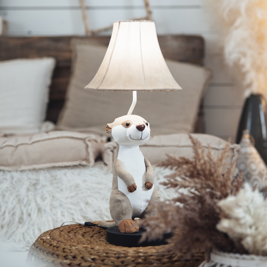 Happy Lamps - Lampada da tavolo LED per bambini EDDIE LED/5,4W/230V suricato