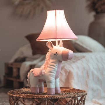 Happy Lamps - Lampada da tavolo LED per bambini ELSA LED/5,4W/230V unicorno