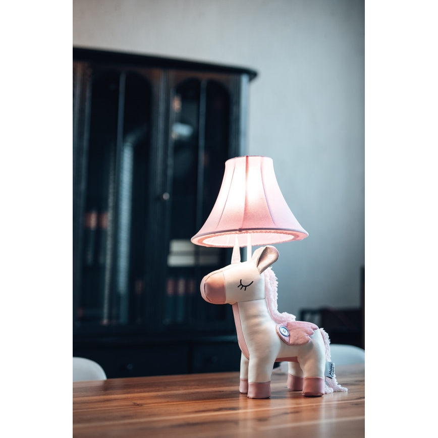 Happy Lamps - Lampada da tavolo LED per bambini ELSA LED/5,4W/230V unicorno