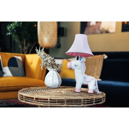 Happy Lamps - Lampada da tavolo LED per bambini ELSA LED/5,4W/230V unicorno