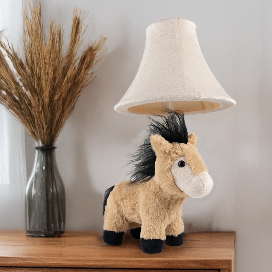 Happy Lamps - Lampada da tavolo LED per bambini ELVIS LED/5,4W/230V cavallo