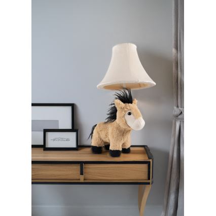Happy Lamps - Lampada da tavolo LED per bambini ELVIS LED/5,4W/230V cavallo