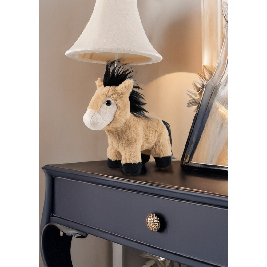 Happy Lamps - Lampada da tavolo LED per bambini ELVIS LED/5,4W/230V cavallo