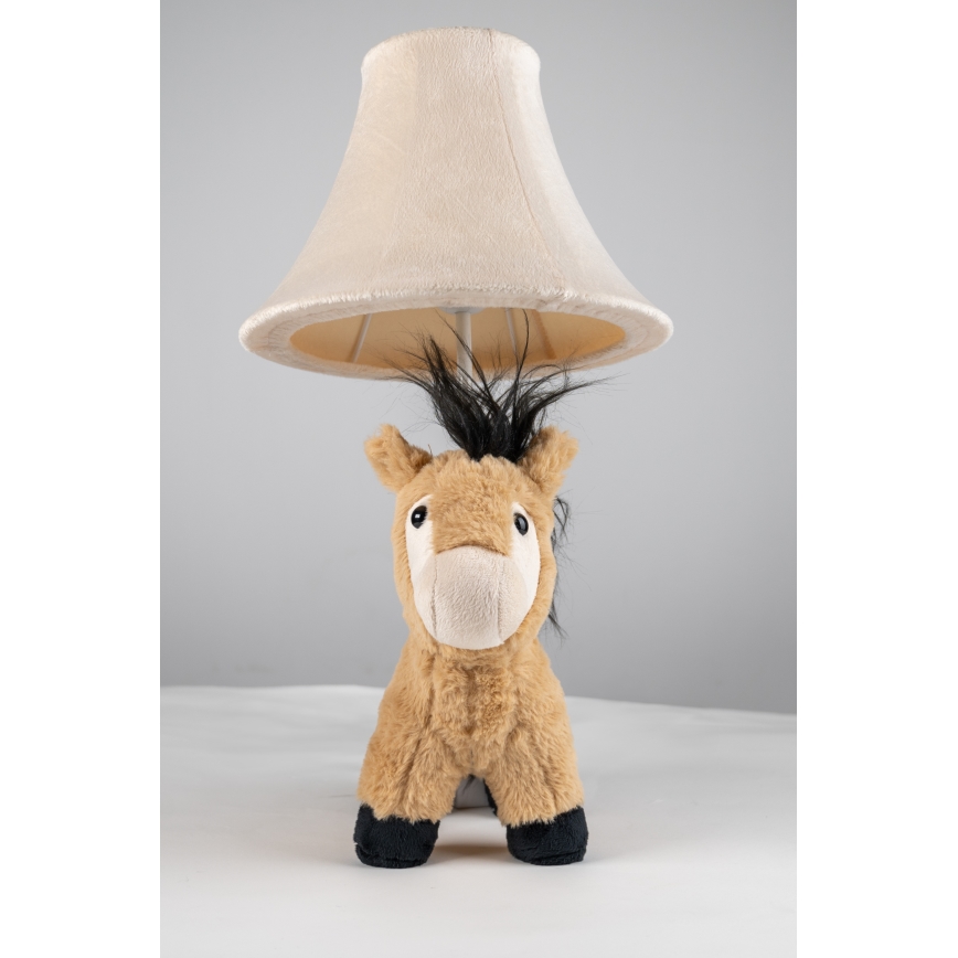 Happy Lamps - Lampada da tavolo LED per bambini ELVIS LED/5,4W/230V cavallo