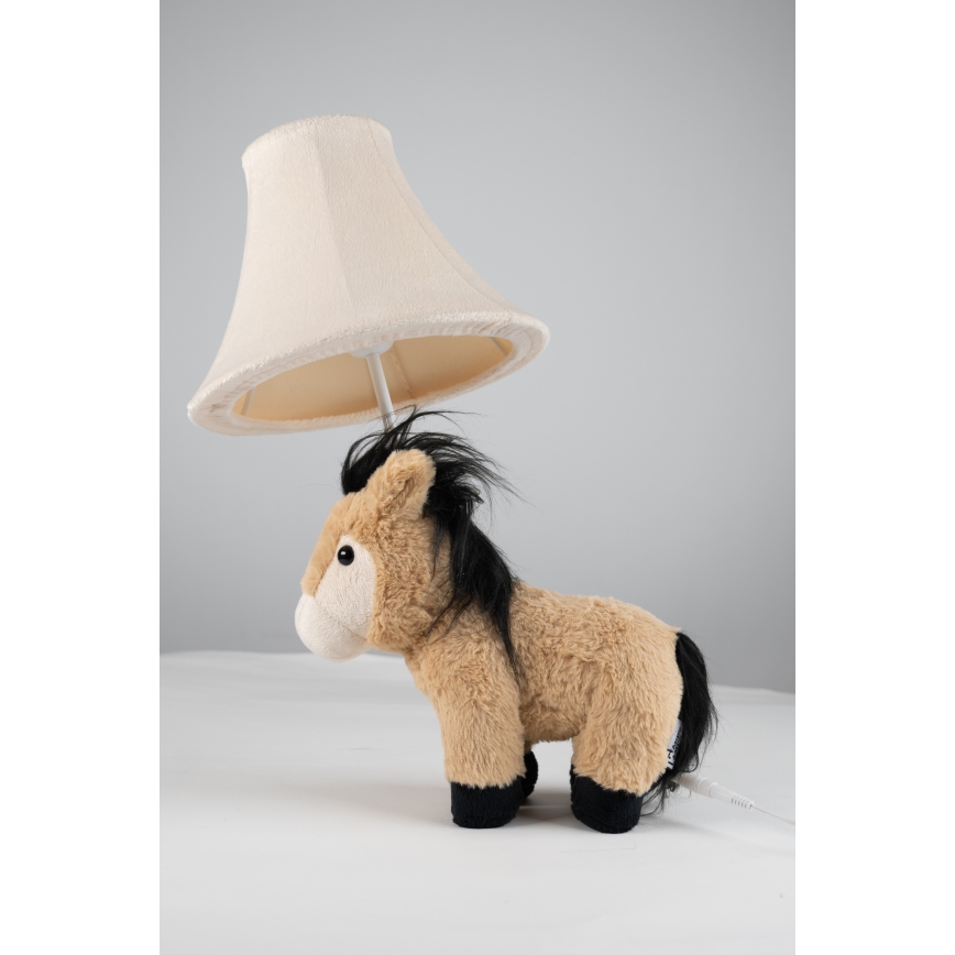 Happy Lamps - Lampada da tavolo LED per bambini ELVIS LED/5,4W/230V cavallo