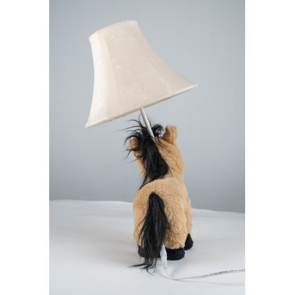 Happy Lamps - Lampada da tavolo LED per bambini ELVIS LED/5,4W/230V cavallo