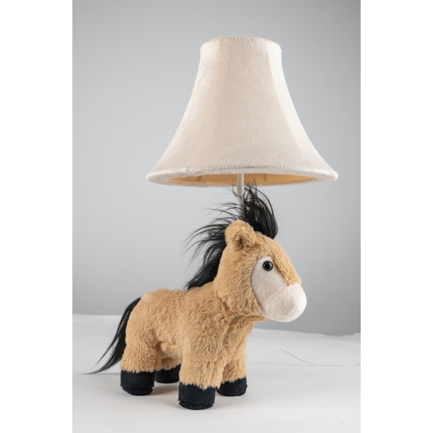 Happy Lamps - Lampada da tavolo LED per bambini ELVIS LED/5,4W/230V cavallo