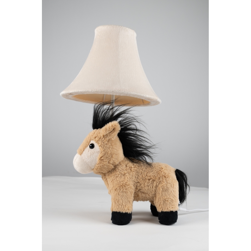 Happy Lamps - Lampada da tavolo LED per bambini ELVIS LED/5,4W/230V cavallo