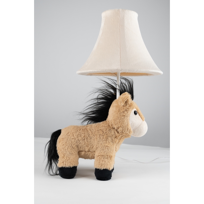 Happy Lamps - Lampada da tavolo LED per bambini ELVIS LED/5,4W/230V cavallo