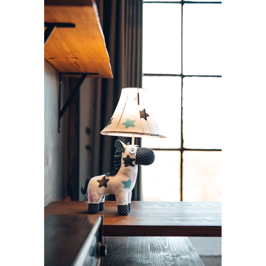 Happy Lamps - Lampada da tavolo LED per bambini FINN LED/5,4W/230V cavallo