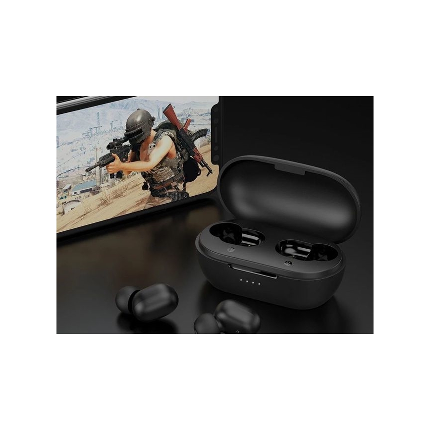 Haylou - Auricolari wireless impermeabili GT1 Pro Bluetooth neri