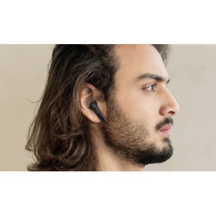 Haylou - Auricolari wireless impermeabili GT6 Bluetooth IPX4 neri