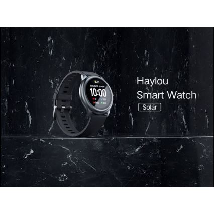 Haylou - Smart watch LS05 Solar Bluetooth IP68 nero