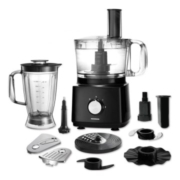 Heinner HFP-750BK - Robot da cucina 750W/230V nero