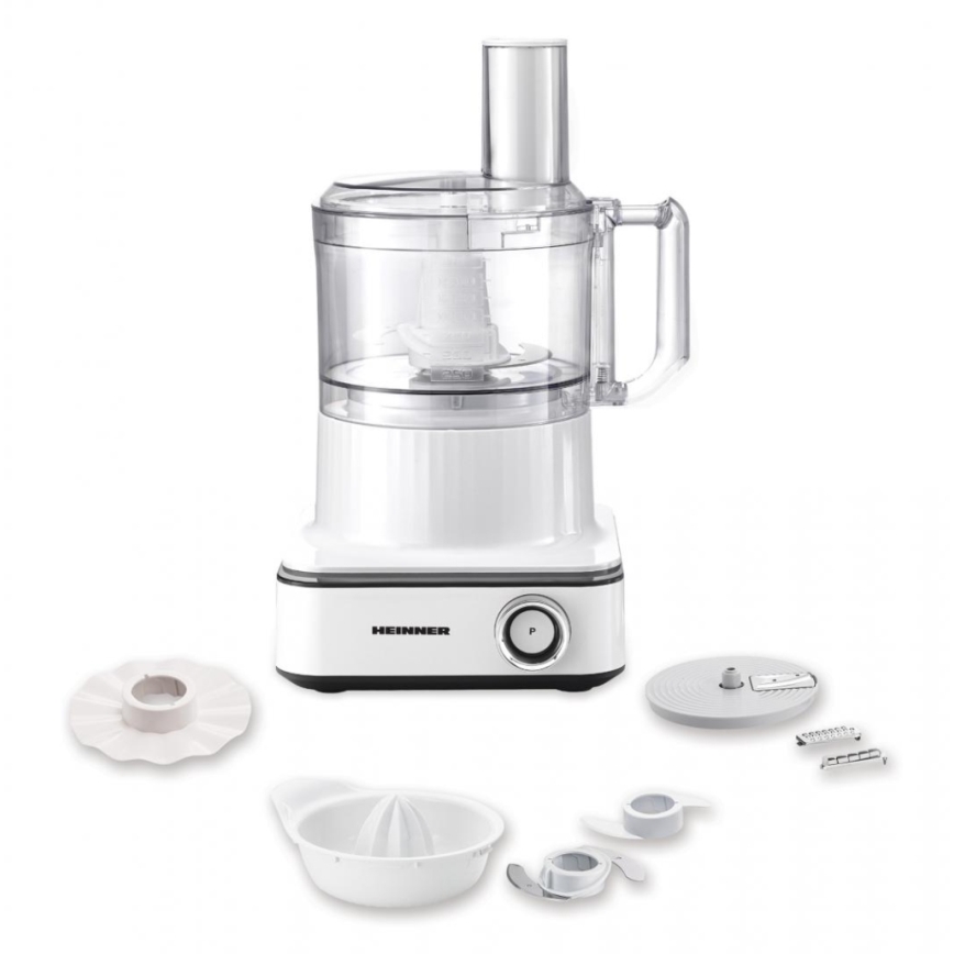 Heinner HFP-K1000WP - Robot da cucina 1000W/230V bianco