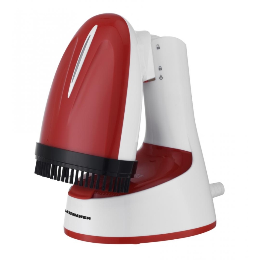 Heinner HGS-1400RD - Vaporizzatore portatile per capi 1470W/230V bianco/rosso