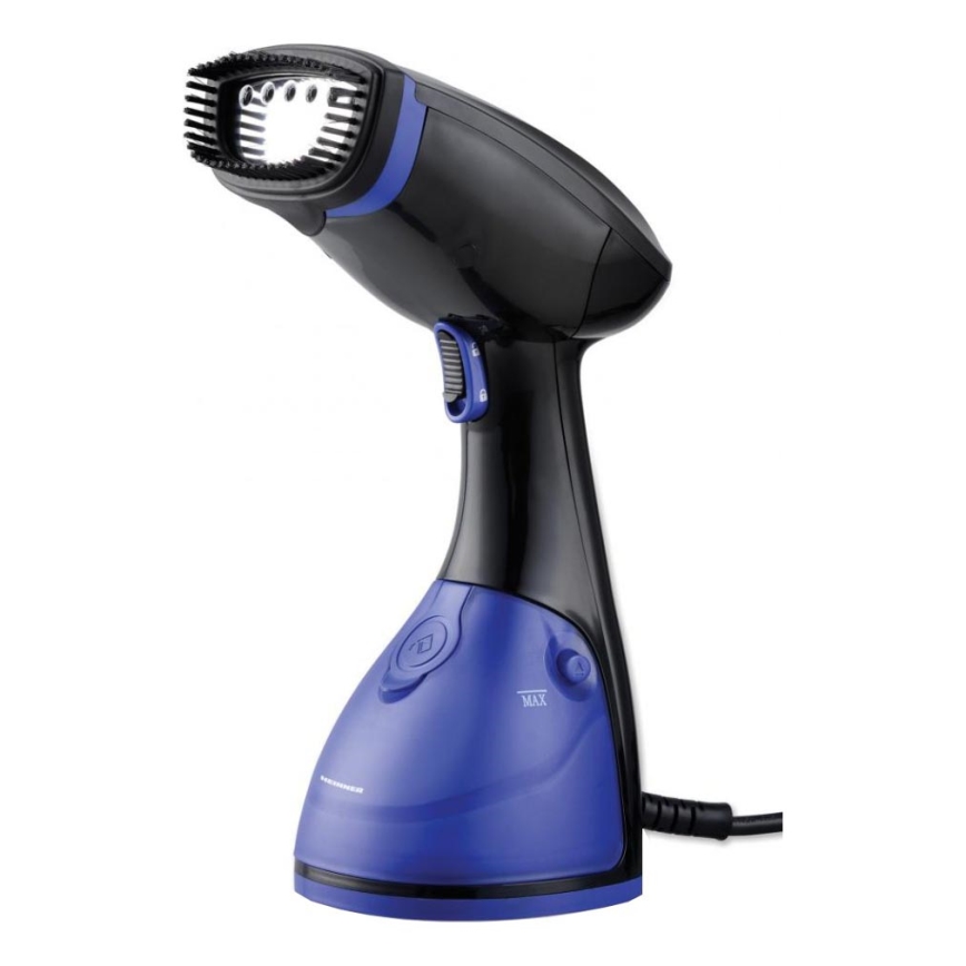 Heinner HGS-1600BK - Vaporizzatore portatile per capi 1600W/230V nero/blu