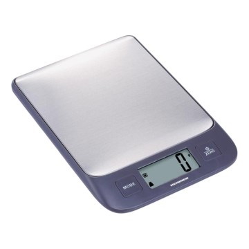 Heinner HKS-5IXBK - Bilancia da cucina digitale 2xAAA grigio/cromo satinato