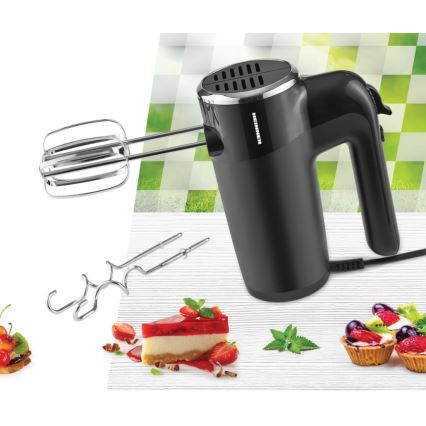 Heinner HM-300BK - Sbattitore a mano 300W/230V nero