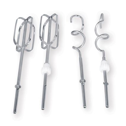 Heinner HMBR-300W - Sbattitore a mano con ciotola girevole 300W/230V bianco