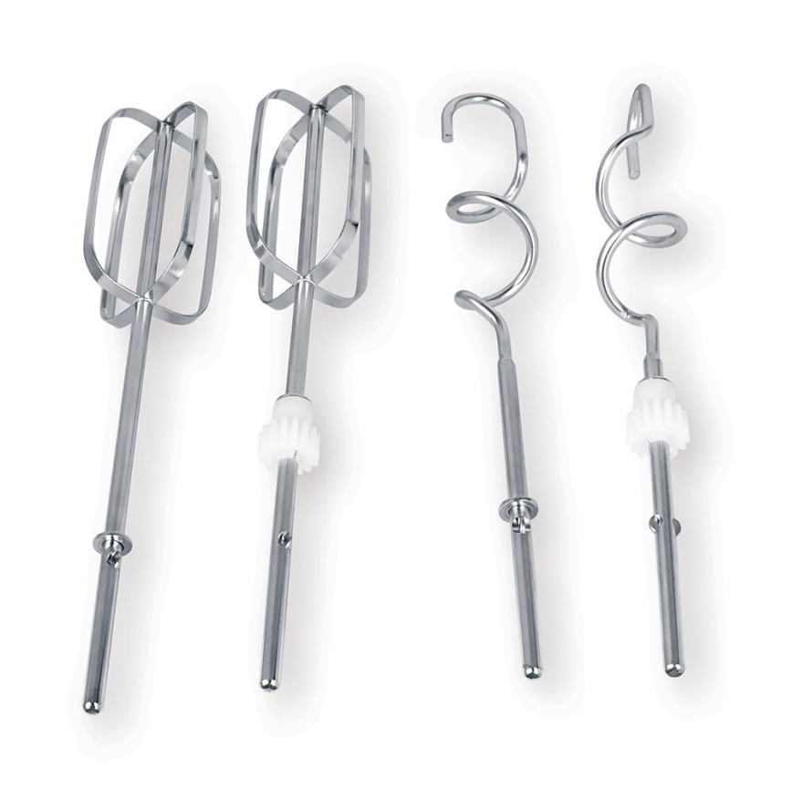 Heinner HMBR-300W - Sbattitore a mano con ciotola girevole 300W/230V bianco