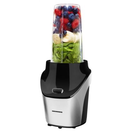 Heinner HSB-T1000SS - Frullatore Nutri Smoothie 1000W/230V cromo opaco/nero