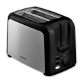 Heinner HTP-700BKSS - Tostapane a due fessure 700W/230V nero/cromo opaco